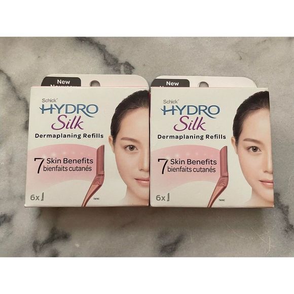 Schick Bath & Body Schick Hydro Silk Dermaplaning Refills Blades 6
